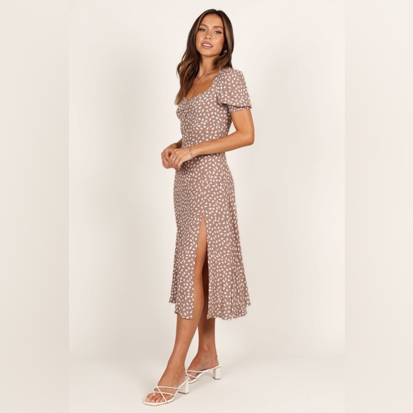 PETAL & PUP FRANKLIN DRESS - MOCHA B2493 - Picture 5 of 7